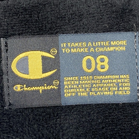 NWT Champion Sleepover Lux Black/Gold Men's Slipper Size 8 Men’s - Picture 11 of 13